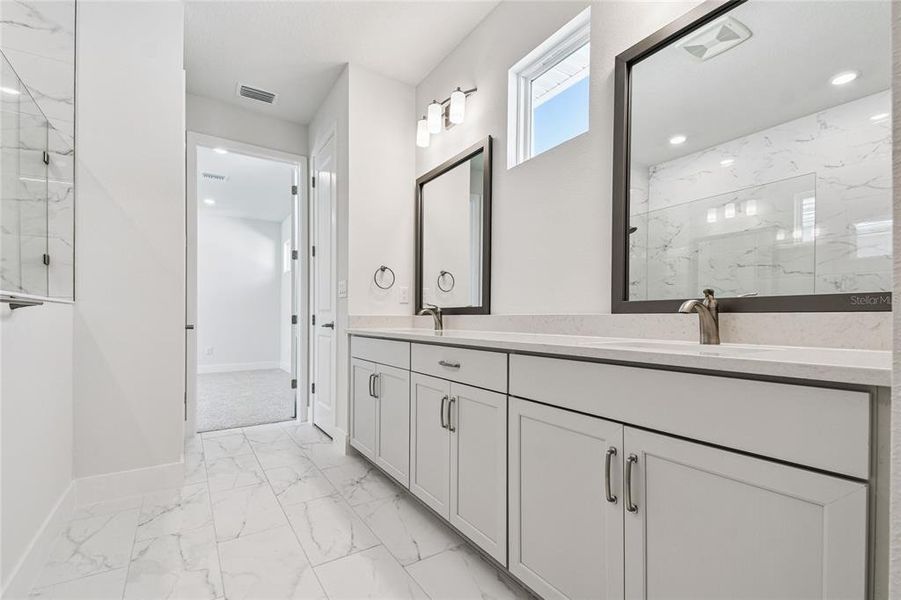 Furnished interior view inside a new home in Vistera of Venice – Cottage Series, Nokomis (Image 12).