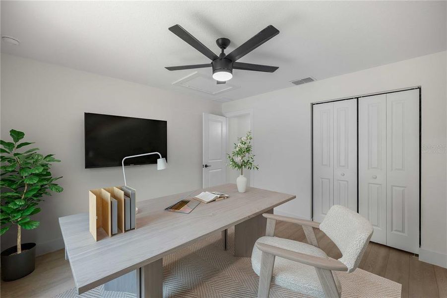Furnished interior view inside a new home in , Belleview (Image 13).