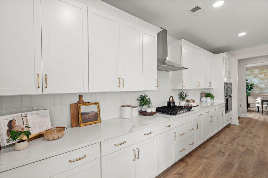 Furnished interior view inside a new home in Tidewater at Lakes of Cane Bay, Summerville (Image 31).