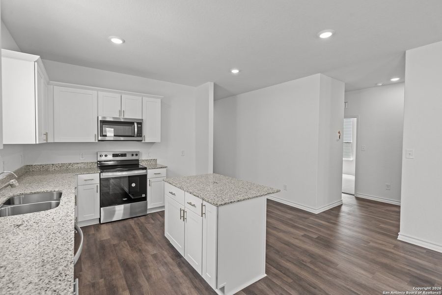Furnished interior view inside a new home in Horizon Ridge, San Antonio (Image 9).