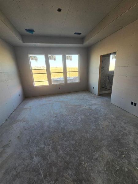 In-progress construction of a new home in Morningstar, Aledo, TX (Image 8).