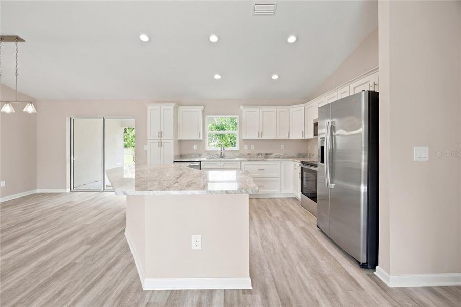 Furnished interior view inside a new home in , Citrus Springs (Image 9).