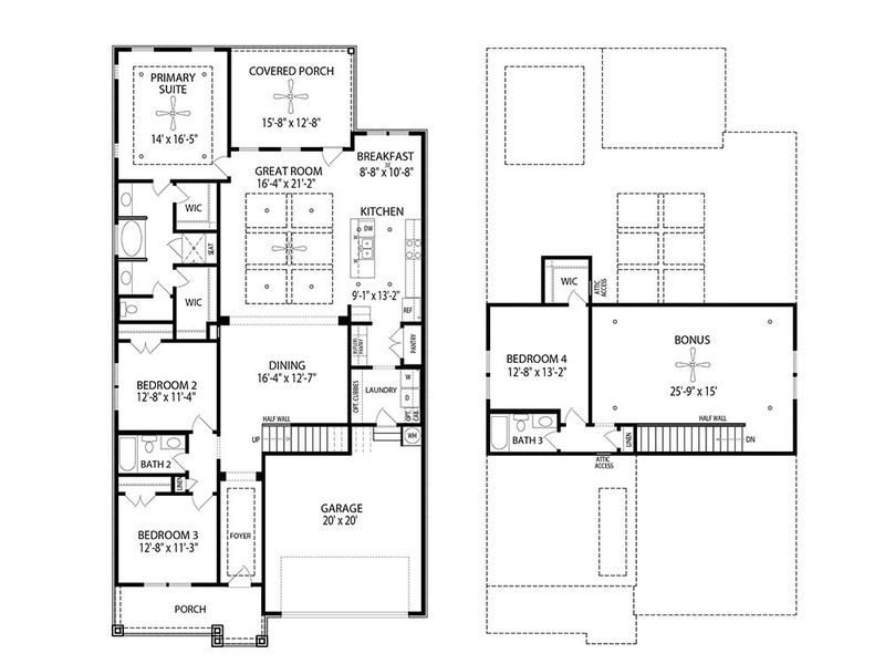 Midland II, Two-Story Home