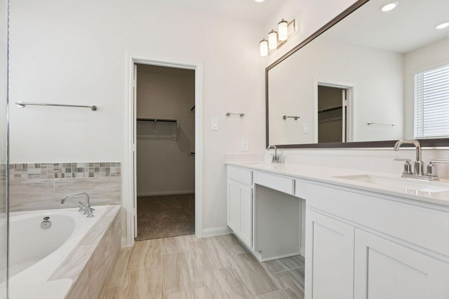 Furnished interior view inside a new home in Kemah Crossing - Luxe Series, Kemah (Image 9). Furnished interior view inside a new home in Kemah Crossing - Luxe Series, Kemah (Image 9).