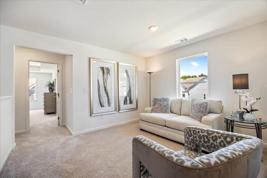 Furnished interior view inside a new home in Shoals Crossing, Conyers (Image 25).