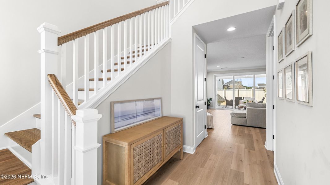 Furnished interior view inside a new home in Settler's Landing at Nocatee, Ponte Vedra (Image 13).