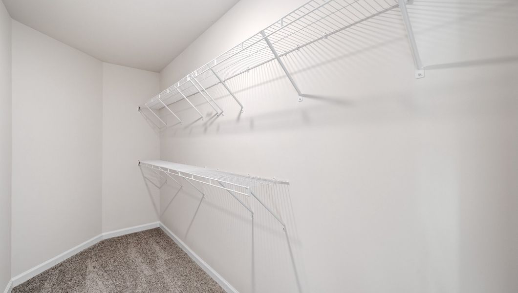 Representative unfurnished interior of a home built from the LONDON by D.R. Horton in Adams Glen, Greenville (Image 37).