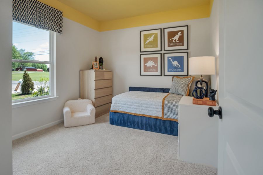 Furnished interior view inside a new home in The Oaks, Clarksville (Image 6). Furnished interior view inside a new home in The Oaks, Clarksville (Image 6).