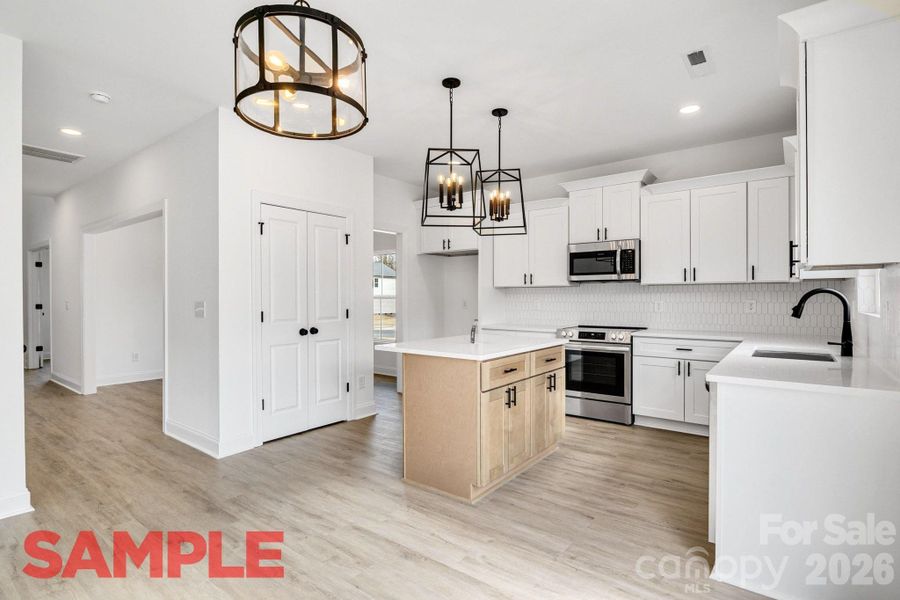 Furnished interior view inside a new home in , Kannapolis (Image 5).