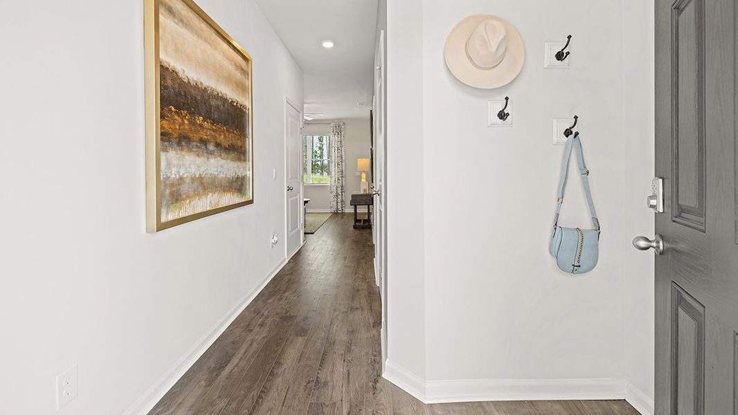 Representative furnished interior of a home built from the Cabral by D.R. Horton in Poplar Preserve, Newnan (Image 28).
