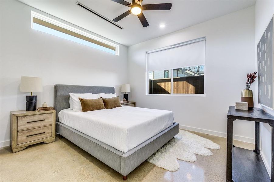 Furnished interior view inside a new home in , Dallas (Image 14).