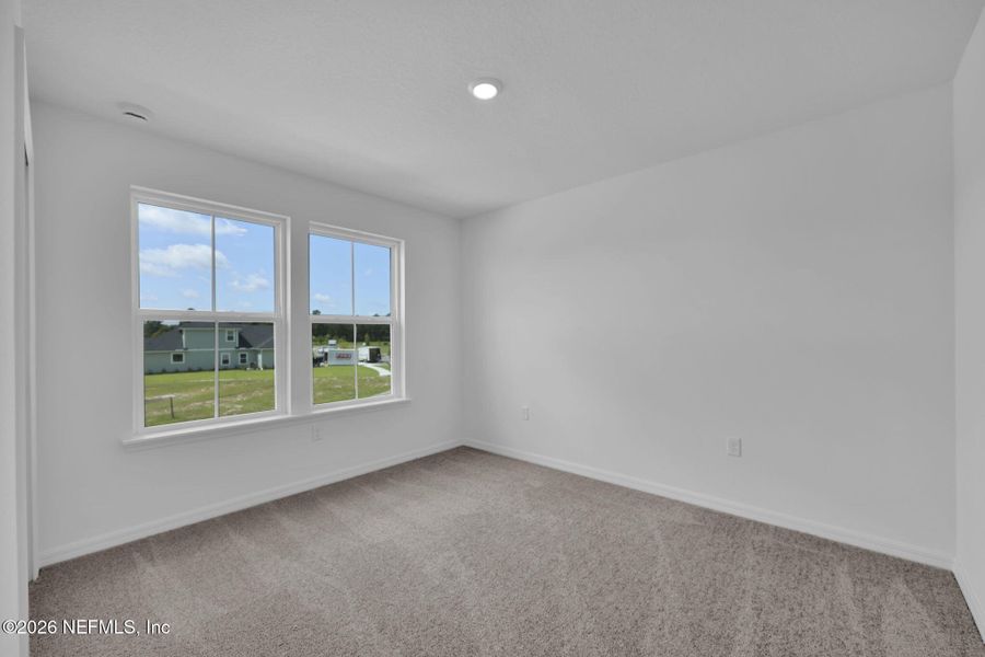 Spacious, unfurnished interior of a new home in Hyland Trail, Green Cove Springs (Image 22). Spacious, unfurnished interior of a new home in Hyland Trail, Green Cove Springs (Image 22).