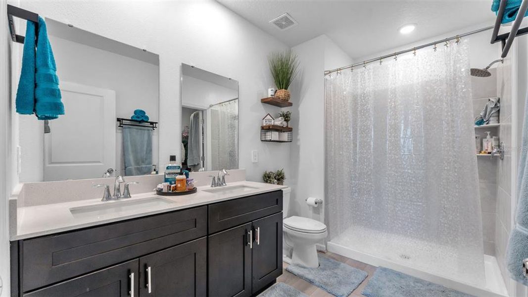 Furnished interior view inside a new home in Ranches at Lake McLeod, Eagle Lake (Image 15).