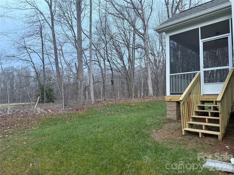 Exterior details and patio area of a home in , Statesville (Image 3).