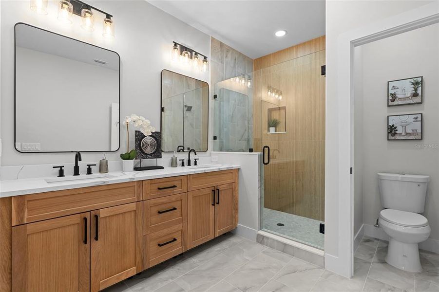 Furnished interior view inside a new home in , Tampa (Image 35).