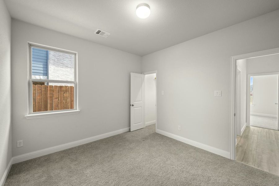 Spacious, unfurnished interior of a new home in Westside Preserve - 70ft. lots, Midlothian (Image 23). Spacious, unfurnished interior of a new home in Westside Preserve - 70ft. lots, Midlothian (Image 23).