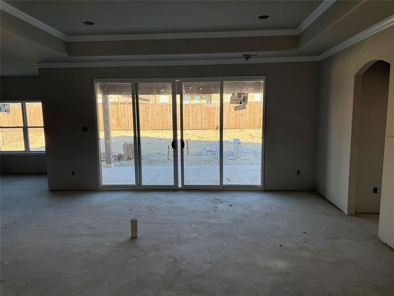 In-progress construction of a new home in , Cleburne, TX (Image 4).