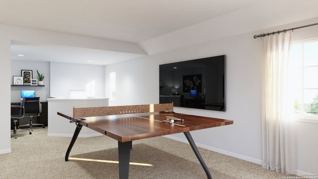 Furnished interior view inside a new home in Swenson Heights, Seguin (Image 30).