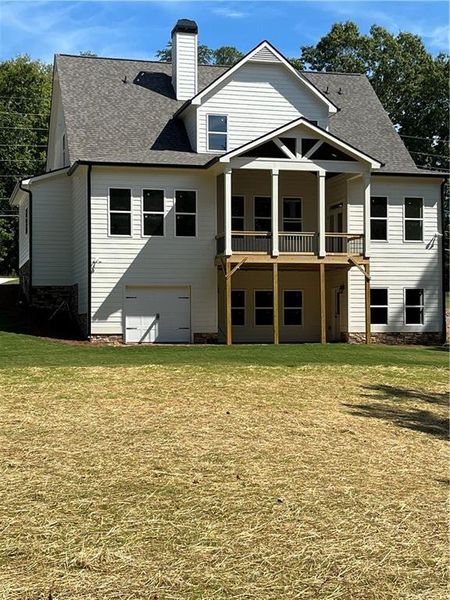 Exterior details and patio area of a home in , Waleska (Image 8).