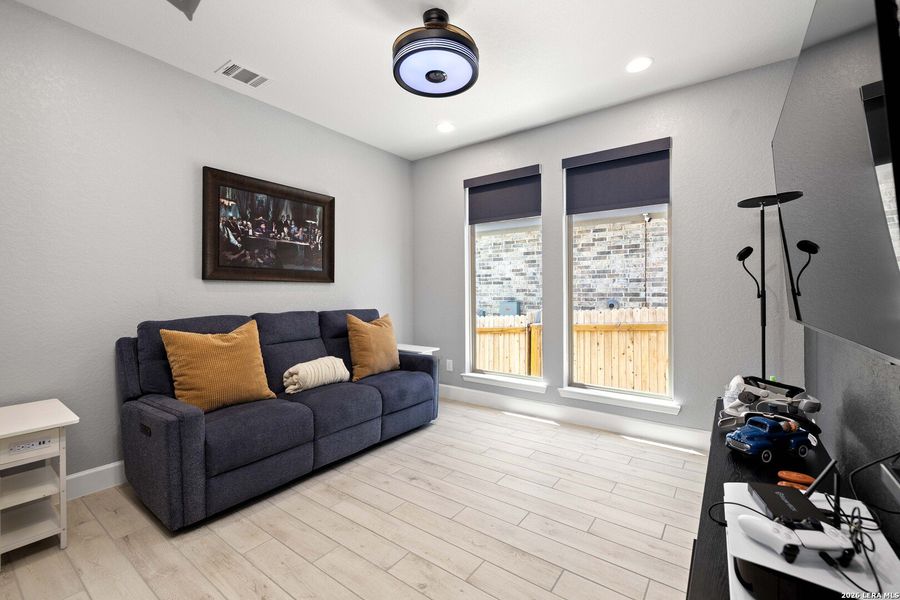 Furnished interior view inside a new home in Kallison Ranch, San Antonio (Image 11).