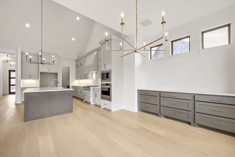 Plan 1645 Representative Photo - Kitchen/Dining Area