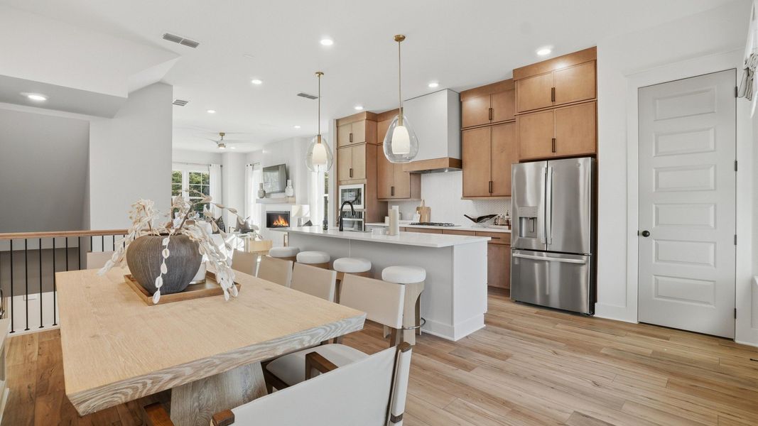 Representative furnished interior of a home built from the Lianna by DRB Homes in The Eighteen, Atlanta (Image 8).