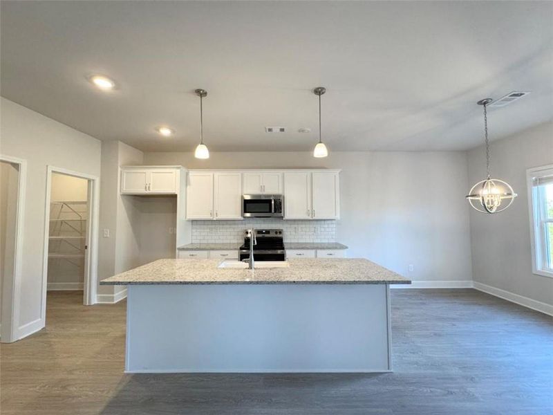 Furnished interior view inside a new home in , Lula (Image 9). Furnished interior view inside a new home in , Lula (Image 9).