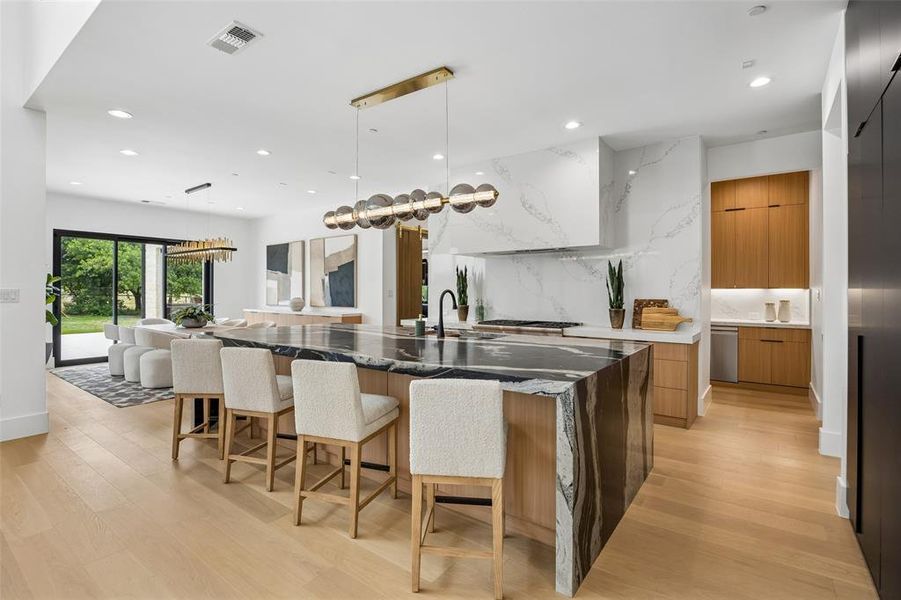 Furnished interior view inside a new home in , Southlake (Image 37).