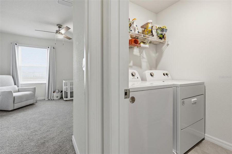 Furnished interior view inside a new home in Avalon Woods, Newberry (Image 30).