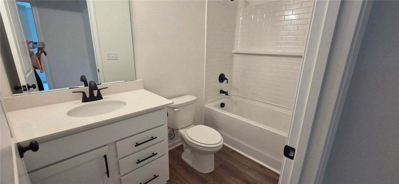 Furnished interior view inside a new home in Brownstone Park, Easley (Image 5).