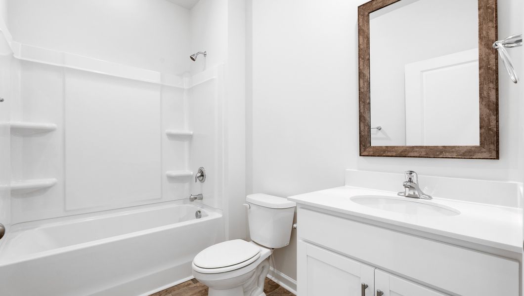 Furnished interior view inside a new home in Hunters Ridge, Woodruff (Image 6). Furnished interior view inside a new home in Hunters Ridge, Woodruff (Image 6).