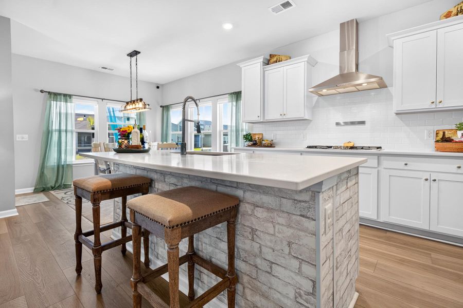 Furnished interior view inside a new home in Horizons at Summers Corner | 55+, Summerville (Image 32).