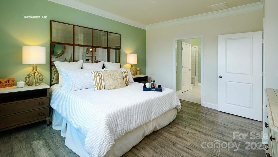 Furnished interior view inside a new home in Laurelbrook, Sherrills Ford (Image 16). Furnished interior view inside a new home in Laurelbrook, Sherrills Ford (Image 16).