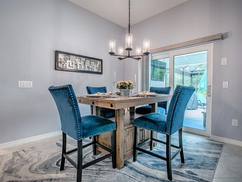 Furnished interior view inside a new home in , The Villages (Image 15). Furnished interior view inside a new home in , The Villages (Image 15).