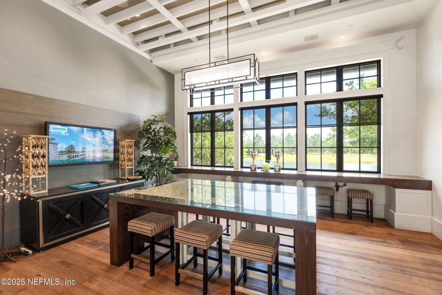 Furnished interior view inside a new home in , St. Augustine (Image 11).