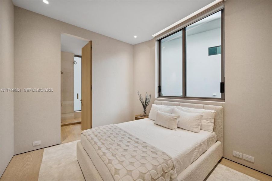 Furnished interior view inside a new home in , Miami Beach (Image 50).