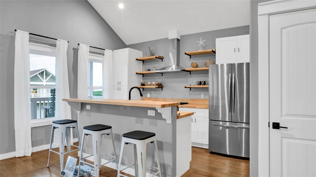 Furnished interior view inside a new home in , Crystal Beach (Image 16).