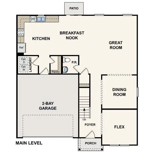 2D floor plan layout of this home in Southfield, Bonaire, GA (Image 3). 2D floor plan layout of this home in Southfield, Bonaire, GA (Image 3).