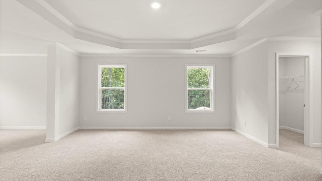 Spacious, unfurnished interior of a new home in Butner Estates, South Fulton (Image 25).