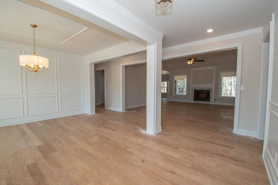 Spacious, unfurnished interior of a new home in Highgate, Newnan (Image 12). Spacious, unfurnished interior of a new home in Highgate, Newnan (Image 12).