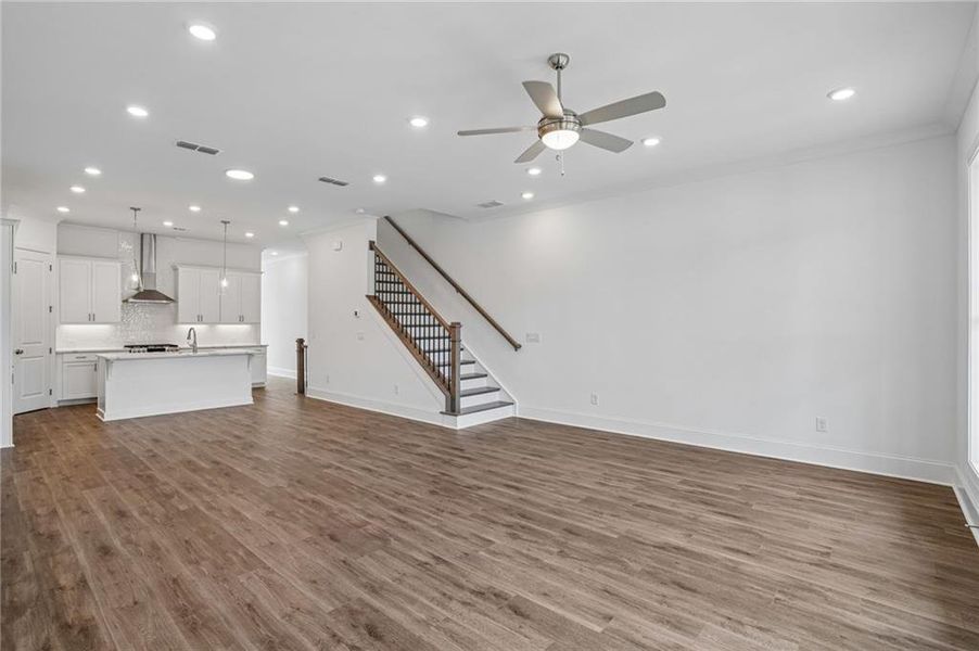Spacious, unfurnished interior of a new home in Waterhaven, Cumming (Image 42).