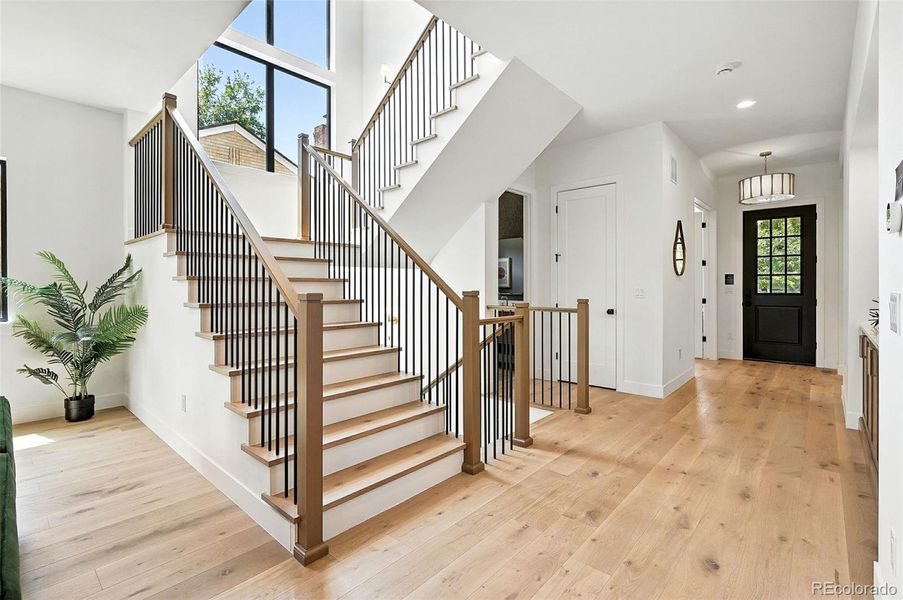 Furnished interior view inside a new home in , Denver (Image 15).