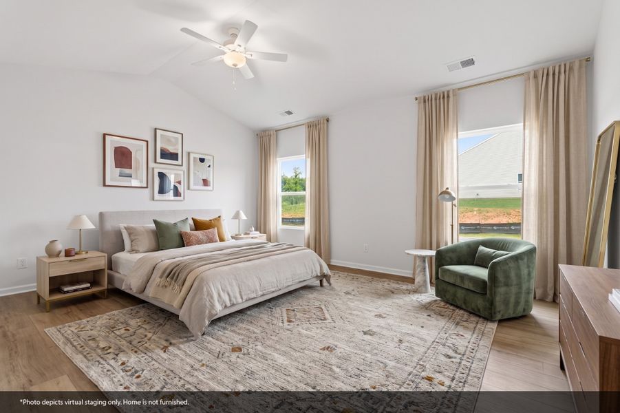 Furnished interior view inside a new home in Piper Creek, Newton (Image 10).