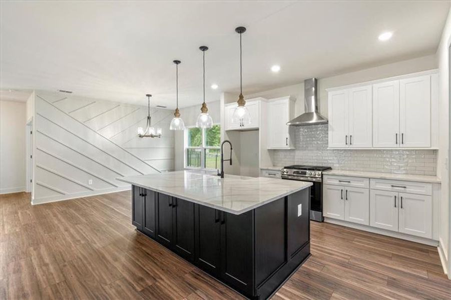 Furnished interior view inside a new home in , Emerson (Image 9).