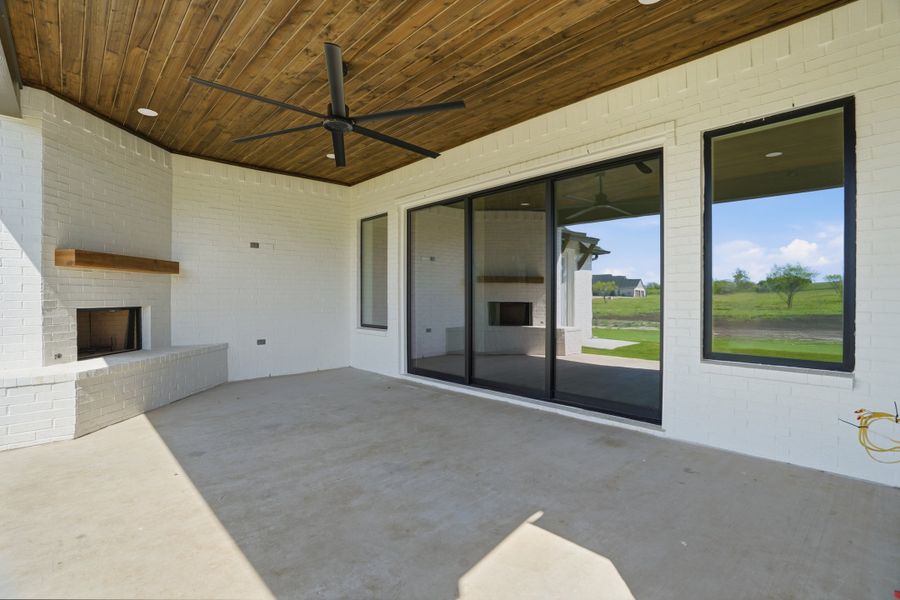 Front exterior of a new home in Summit Ranch, Aledo, TX, highlighting curb appeal (Image 27).