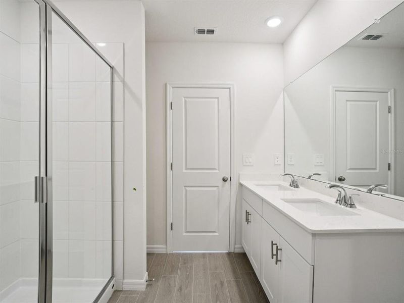 Furnished interior view inside a new home in Salt Meadows - Classic Series, Parrish (Image 7).