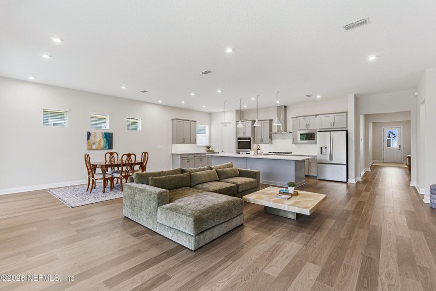 Furnished interior view inside a new home in RiverTown, St. Johns (Image 11).