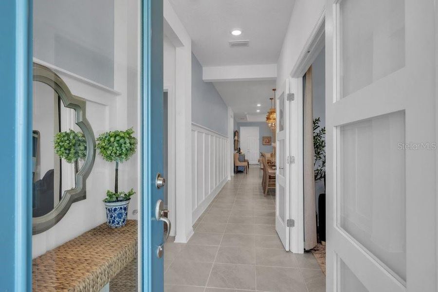 Furnished interior view inside a new home in , Sarasota (Image 24).