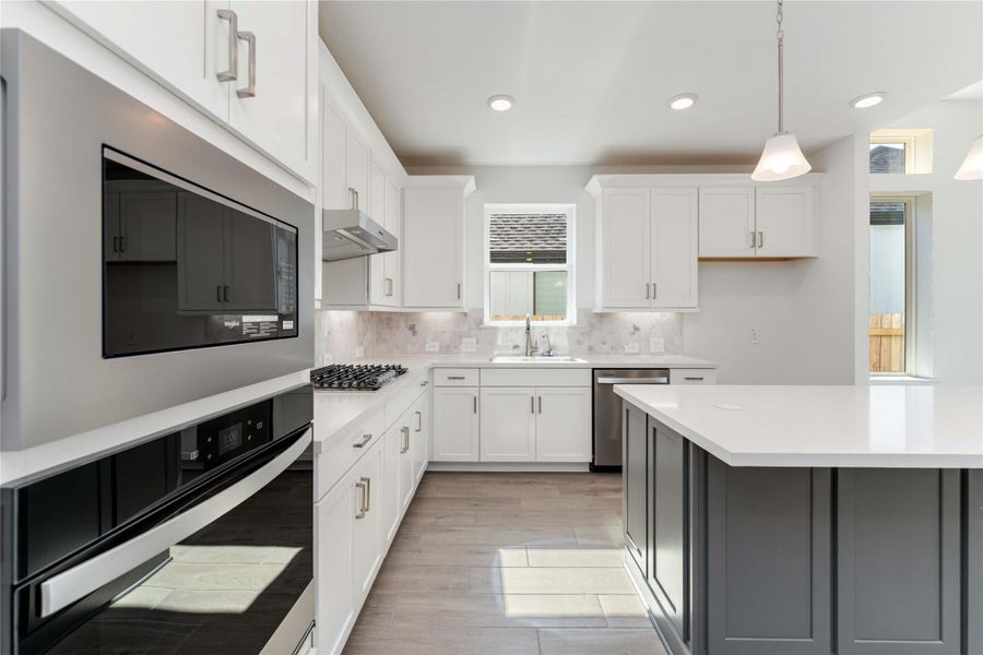 Furnished interior view inside a new home in Elyson, Katy (Image 12).