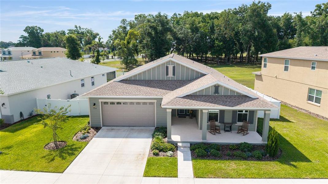 Front exterior of a new home in , Ocala, FL, highlighting curb appeal (Image 26). Front exterior of a new home in , Ocala, FL, highlighting curb appeal (Image 26).